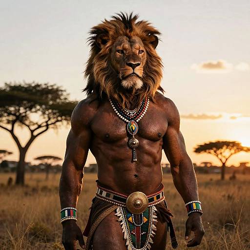 Powerful Tribal Chief of South Africa