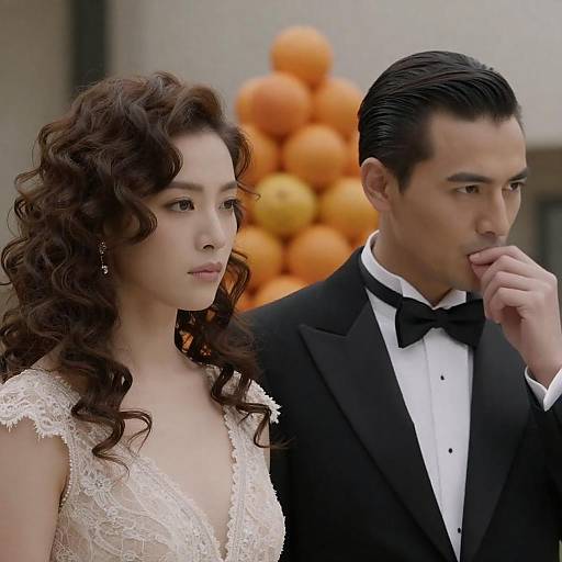 Elegant Couple in Formal Attire