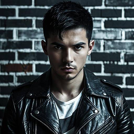Intense Modern Rebel Portrait