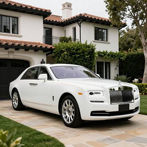 Luxurious Rolls-Royce at Bradbury Estate