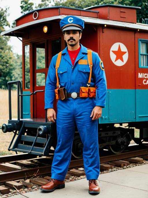 Realistic Michael J. Caboose Cosplay Image