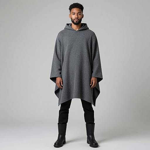 Realistic Dark-Skinned Male in Swaddle Costume