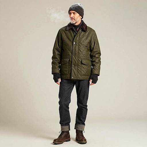 Refined Winter Style in Countryside