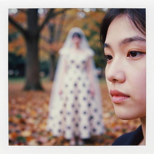 Ghostly Autumn Grove Haute Couture