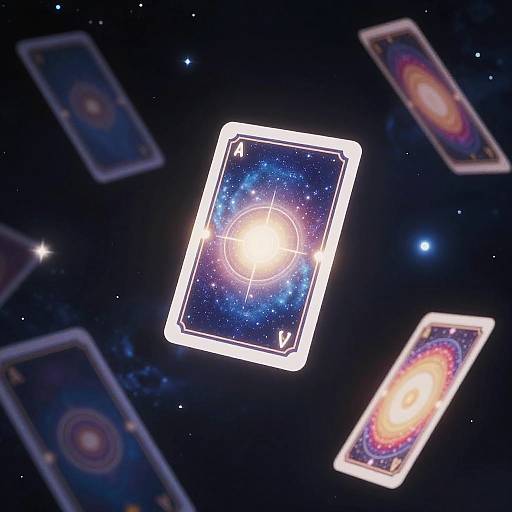 Ethereal Cosmic Tarot Cards