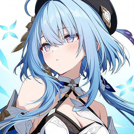 Illustration of Griseo, honkai (series) in the style of Komori kuzuyu