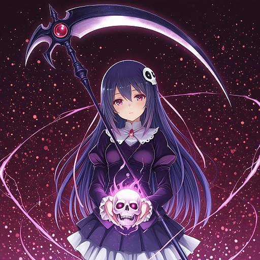 Illustration of Haqua d'rot herminium, kami nomi zo shiru sekai in the style of Takara akihito