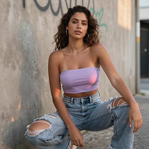 Confident Summer Fashion at Ipanema Beach