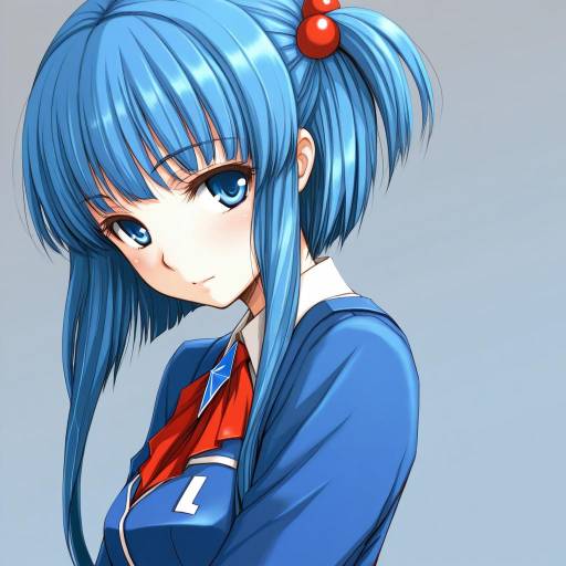 Illustration of 98se-tan, os-tan in the style of Kuronuko neero