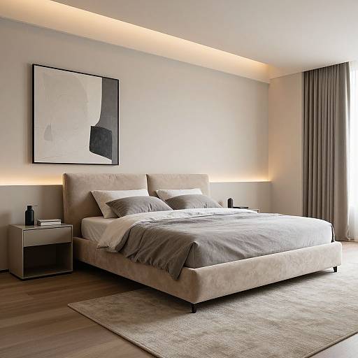 Minimalist Spacious Luxurious Bedroom