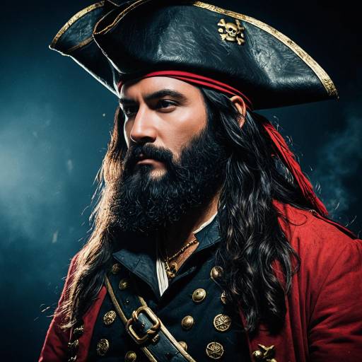 Cinematic Blackbeard Pirate Cosplay Costume