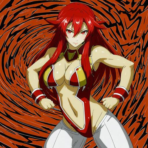 Illustration of Amou kanade, senki zesshou symphogear in the style of Fukutarou (enji127)