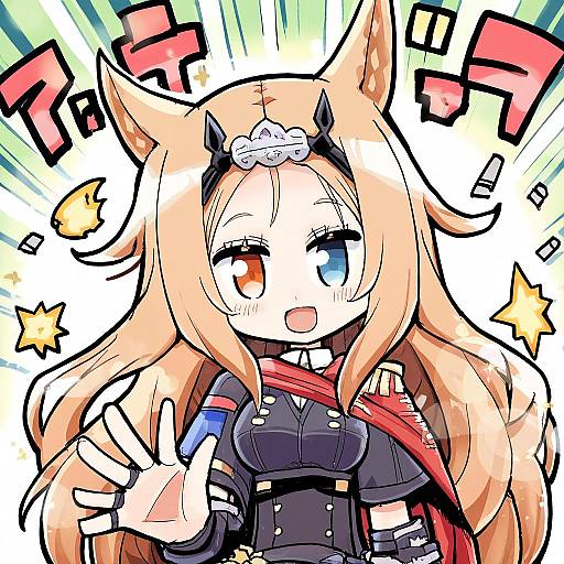 Illustration of Archetto (arknights), arknights in the style of Herada mitsuru