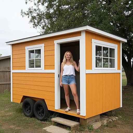 Funky Tiny House Design in Austin