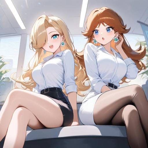 Office Ladies: Princess Daisy and Friends