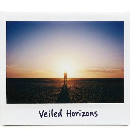 Veiled Horizons Polaroid Liminal Space