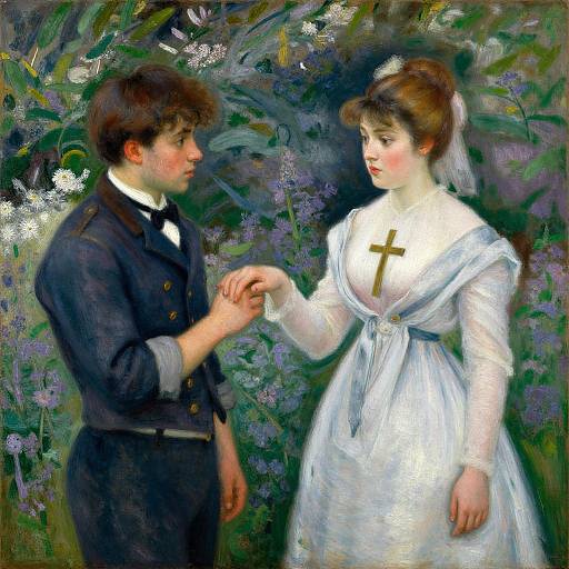 Renoir's Intimate Garden Proposal