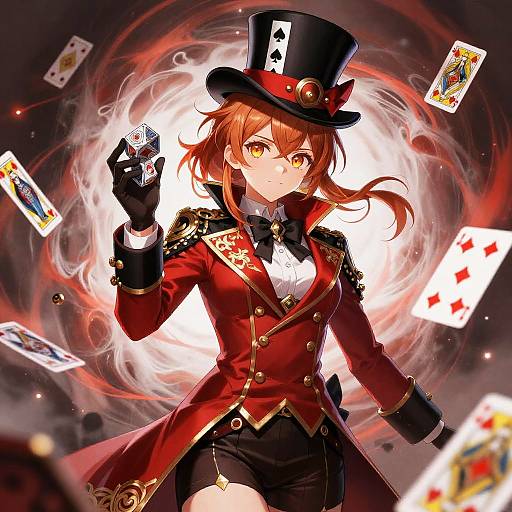 Copper-Haired Anime Ringmaster