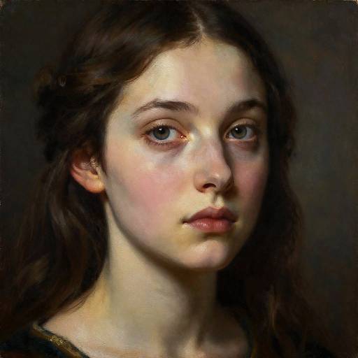 Medieval Fantasy Oil Portrait