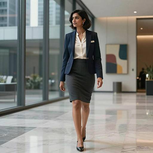 Confident CEO in Modern Office Setting