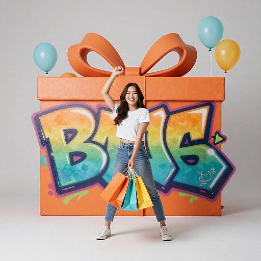 Neon Graffiti TV Fashion Ad