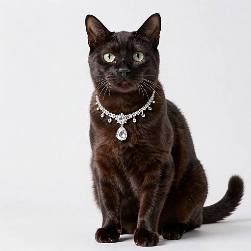 Elegant Japanese Bobtail Cat Portrait