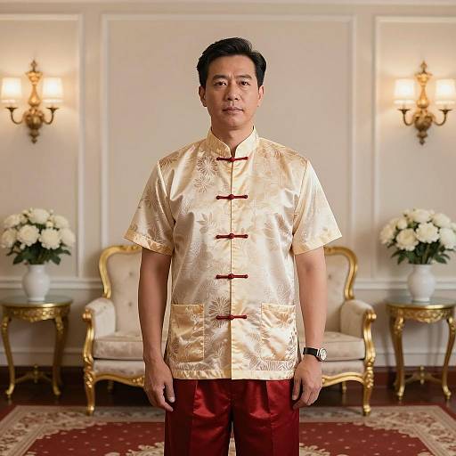 Elegant Traditional Filipino Attire Photography