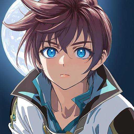 Illustration of Asbel lhant, tales of (series) in the style of S-a-murai