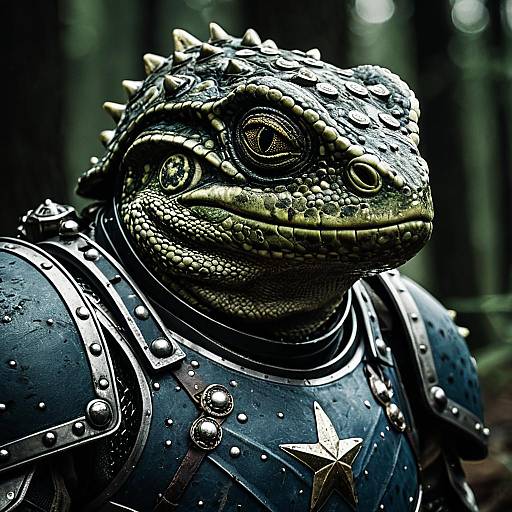 Photorealistic Strogg in Armor