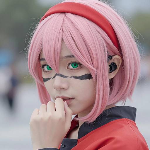 Vibrant Cosplay with Unique Details