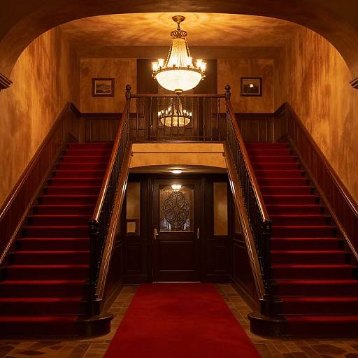 James Bond Faux-Western Entrance Hall