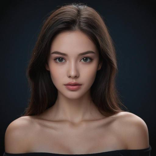 Photorealistic Portrait of a Young Woman