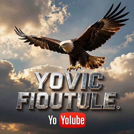 Soaring Eagle Motivational YouTube Banner