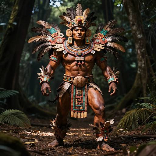 Mayan Mythology Chel Character Design