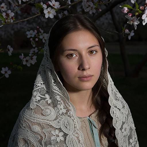 Rembrandt-Inspired Native American Portrait