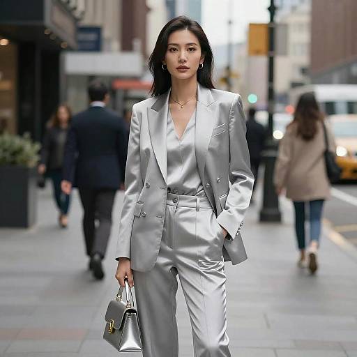 Chic Urban Fashion: A Confident Woman