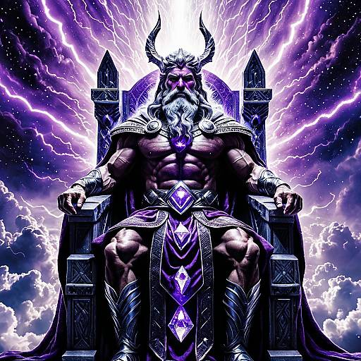 Zeus: God of Thunder in a Radiant Realm