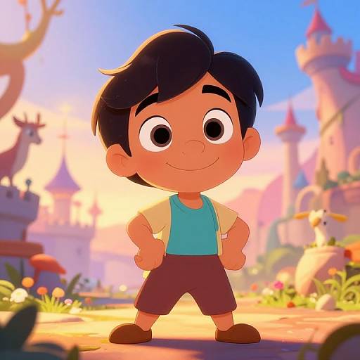 Disney Adventure Hero Character