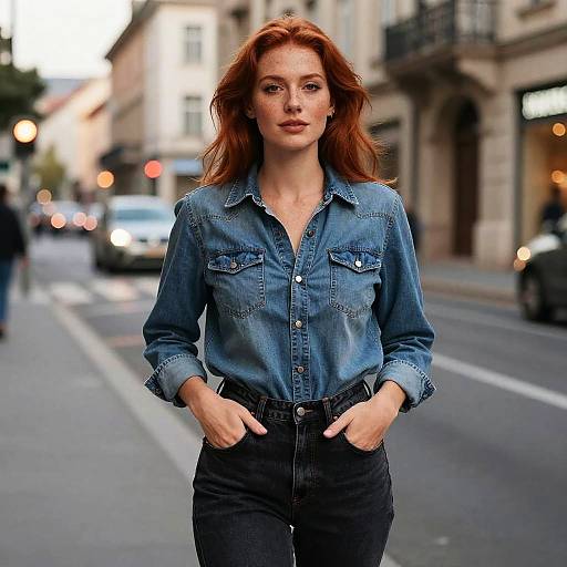 Confident Street-Style Fashion Portrait