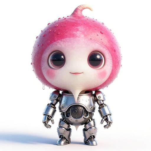 Adorable Jellyfish Alien in Armor