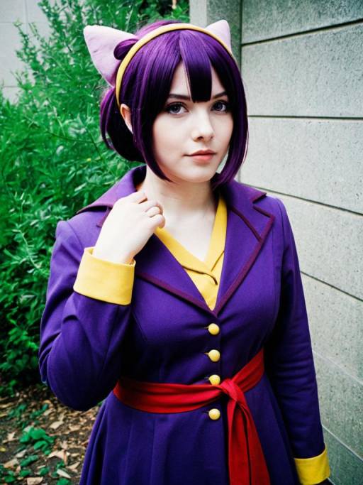 Woman Cosplaying Meredy Character
