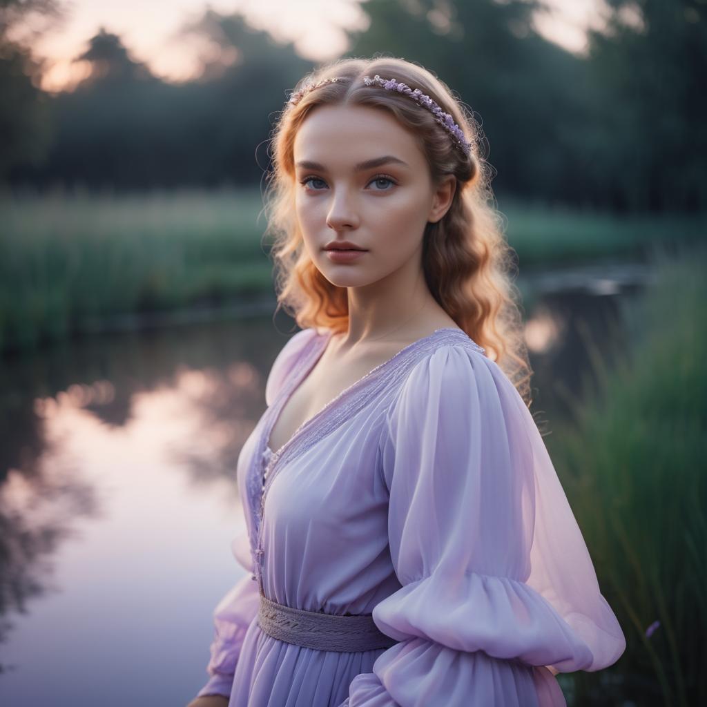 Twilight Portrait of a Polish Renaissance Beauty