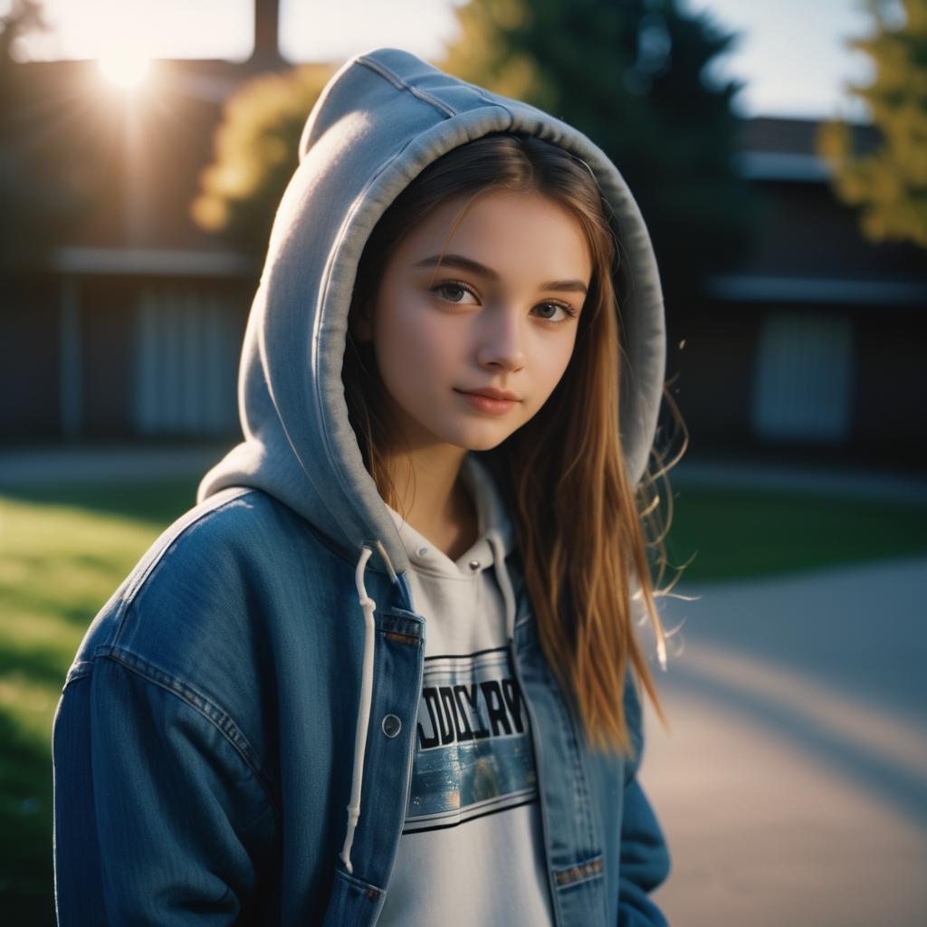 Cinematic Teen Portrait in Natural Light