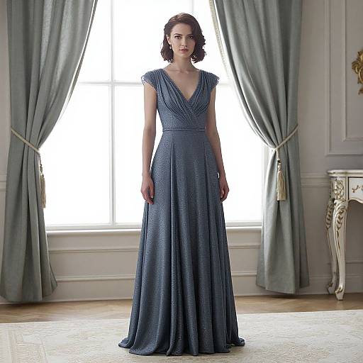 Yelena Belova in Elegant Dress