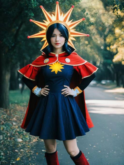 Sensational Flare Corona Cosplay Photo