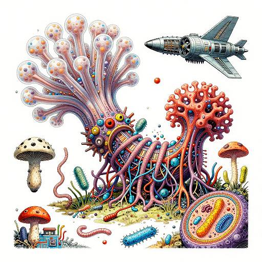 Eternal Chimera: Mutant Scientific Illustration