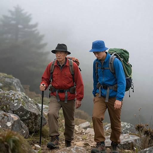 Misty Mountain Hiking Adventure