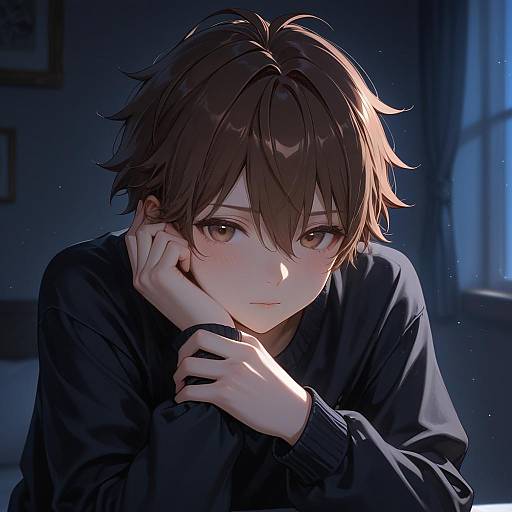 Illustration of Morisawa chiaki, ensemble stars! in the style of Yuyu (00365676)