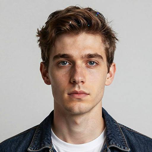 Glitch Art Digital Portrait