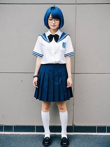 Cosplay photo of hakamichi shizune. Costume clothes